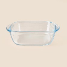Matmel Glass Bilbao Cam Fırın Kabı - Şeffaf - 14X4 cm