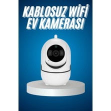 Renas Store Mini Ip Kamera Hareketli Güvenlik Kamerası Kablosuz Wifi Kamera Mikrofonlu