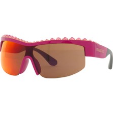 Swarovski Pave Güneş Gözlüğü Mask Shape SK1126EL Pembe