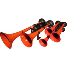 HİDO 12V 6 Borulu Çok Sesli Yankılı Korna (1 Ad )