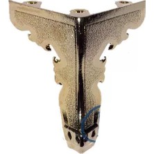 Renas Store Ahşap, Sunta Sandık Ayağı, Kutu Ayak 5,5 cm - Sarı