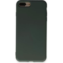 Renas Store Newface Iphone 7 Kılıf Nano Içi Kadife Silikon - Koyu Yeşil