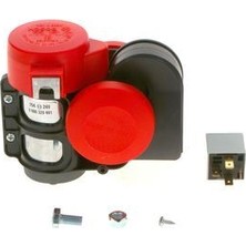 Bosch Ferrari Korna 24V Çift Tonlu, Kompresörlü, 520/660 Hz,  115DB(A)  , Röleli (1 Ad )