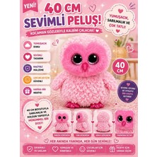 Ty Beanie Boo´s Pembe Baykuş Twiggy Peluş 40 cm
