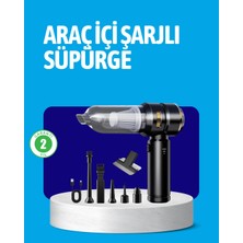 Renas Store Hepa Filtreli Sessiz Çalışan Kablosuz Şarjlı Mini Süpürge