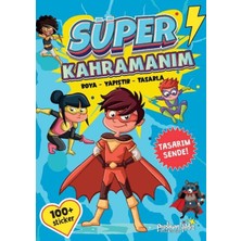 Parlayan Yıldız Süper Kahramanım Boya-Yapıştır-Tasarla