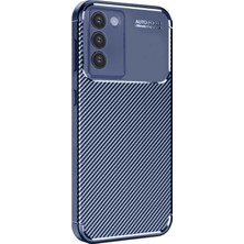 Renas Store V30 Lite 4g Kılıf Auto Focus Karbon Kapak - Lacivert