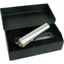 Renas Store F BK30 Paslanmaz Metal El Feneri - Pilli, Kutulu, Sellektörlü
