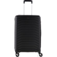 Ççs 5235 Orta Boy Polipropilen Süper Esnek Kırılmaz Tekerlekli Valiz Bavul Seyahat