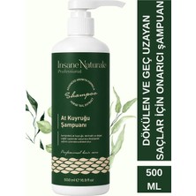 İnsane Naturale INSANE NATURALE  At Kuyruğu Özü ve Doğal Yağlarla Desteklenen Saç Dökülmesine Karşı ve Uzamasına Yardımcı Şampuan