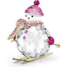 Swarovski Holiday Cheers Dulcis Snowman Pink