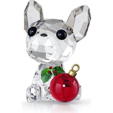 Swarovski Holiday Cheers Fransiz Buldog