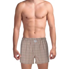 The Don Kahve Erkek Desenli Boxer TDNPOP122