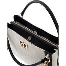 Guess Siyah - Bej Kadın Çapraz Çanta HWAG9719070