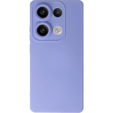 Renas Store Redmi Note 13 4g Kılıf Nano Içi Kadife Silikon - Lila