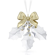 Swarovski Holiday Magic Holly Leaves Ornament