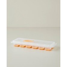 English Home Virginie Plastik Buz Kalıbı Mutfak Gereci 24x10 cm Turuncu