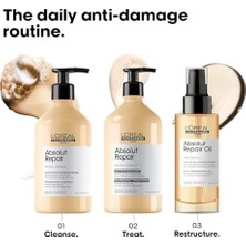 Esmo Home Professionnel Paris Serie Expert Absolut Repair Yıpranmış Saçlar Için Onarıcı Şampuan 500ML