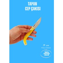 Tapan Bıçağı Tapan Cep Çakısı Paslanmaz 19 cm