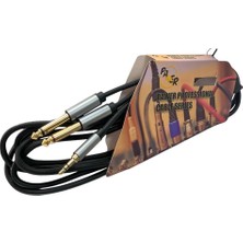 Pawer 3metre 2x 6.3mm Mono - 3.5mm Stereo Kablo