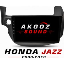 GÖZA-X Honda Jazz 2008-2013 Multimedya Çerçevesi 9 Inç Soketleri Içinde
