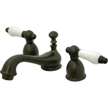 Esmo Home Pirinç KS395 Pl Geri Yükleme Mini Breitgefaechert Wc Musluk Porselen Kolu Sap, KS3955PL