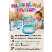 Farbu Oyuncak Melek Laptopum! Sesli Müzikli Türkçe - Ingilizce Interaktif Alfabeyi Sayıları Öğreten Oyuncak Laptop
