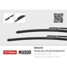 Silbak Silecek Süpürgesi A6 05-> 55CM+55CM