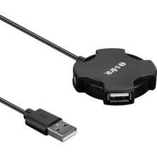 S-Link Swapp Siyah Usb 2.0 4 Port Hub Kablolu Çevirici Adaptör SW-U212