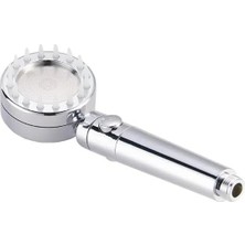 Esmo Home Masajlı Çok Fonksiyonlu Ayarlanabilir Duş Başlığı El Duşu 3 Modlu Ayarlanabilir Duş Başlığı,masajlı 3 Fonksiyonlu El Dus, Handshower (Krom)