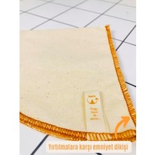 Esmo Home (3 Adet) "çift Katlı" V60.4 Yıkanabilir, Kumaş, Organik Kahve Filtresi, AĞARTILMAMIŞ%100 Ham Pamuk - Ekolojik Filtre (3ADET)