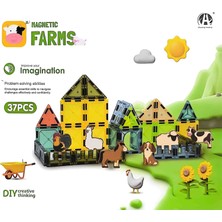 E-Trend Store Manyetik Blok 37 Parça Farms