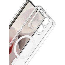 Mey Ithalat®   Mi 14T Pro Combo Sert Şeffaf Magsafe Kapak - Şeffaf
