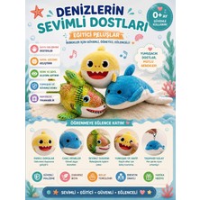 Eğitici Sevimli Deniz Dostları Serisi Peluş Set