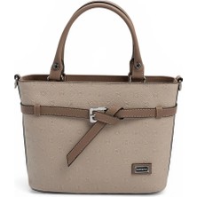 Silver & Polo Silver Polo Bej - Latte Fashion Kadın El Çantası SP1283