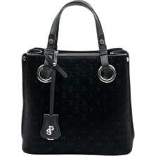 Silver & Polo Silver Polo Siyah - Siyah Fashion Kadın El Çantası SP975