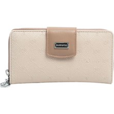 Silver & Polo Silver Polo Bej - Latte Fashion Kadın Cüzdan ve Kartlık SP928
