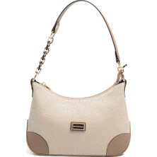 Silver & Polo Silver Polo Bej - Latte Fashion Kadın Omuz Çantası SP1277