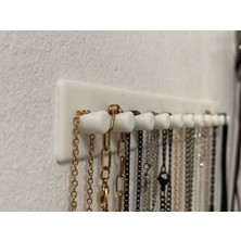 Mays 3D Studio Duvar Tipi Takı Askılığı – Kolye Organizer 3D Baskı Düzenleyici