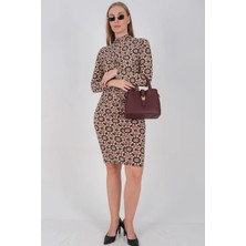 Silver & Polo Silver Polo Bordo - Bordo Mini Rolax Kadın Omuz Çantası SP1245
