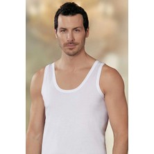 Şahinler 6'lı Paket Geniş Askılı Penye Atlet %100 Cotton