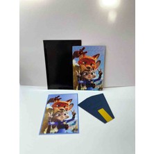 Manyetik Puzzle 100 Parça Çerçeveli Tasarım Dekoratif Çocuklar Için Eğitici Oyun 10X15 Hd Baskı