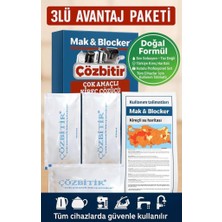 Blocker Kireç Temizleme Sıvısı Kahve Makinasi, Ütü, Çaydanlık Için 12 Adet 25 ml Paketli