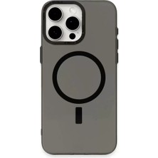 Newface Iphone 15 Pro Kılıf Anka Pc Magneticsafe Sert Metal Kapak - Siyah