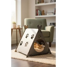 Artı Home Kedi Evi Modern Dekoratif Tasarımlı Kedi Yuvası