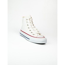 Look Life 1003 Beyaz Keten Kadın Sneaker Ayakkabı