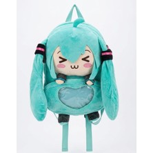 Netavantaj Hatsune Miku Yumuşak Dokulu Peluş Sırt Çantası 38X30 cm