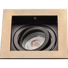JUPITER JH639 Ab Hareketli Kare Spot (Antik Bronz&siyah)
