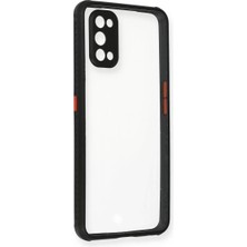 Newface Realme 7 Pro Kılıf Miami Şeffaf Silikon - Siyah