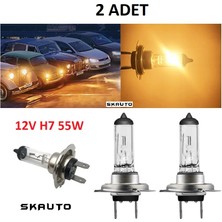 SKAUTO 12V H7 55W Far Ampulü 2 Adet